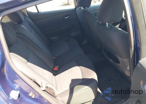 2018 Nissan Leaf S z USA, uszkodzony, nr VIN 1N4AZ1CP9JC301882